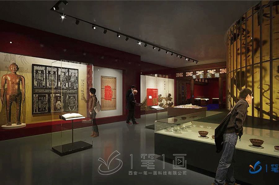 多媒體歷史館平面圖,互動數(shù)字化智慧展廳,新時代創(chuàng)意展館設(shè)計