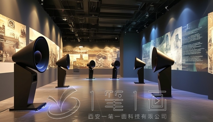 銀行湖北省分行行史館,行史館設計效果圖,多媒體設備展廳建設